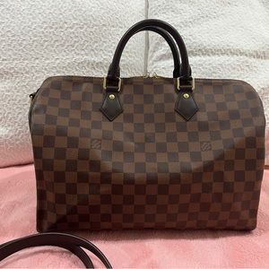Louis Vuitton Speedy Bandoulière 35 Damier Ebene